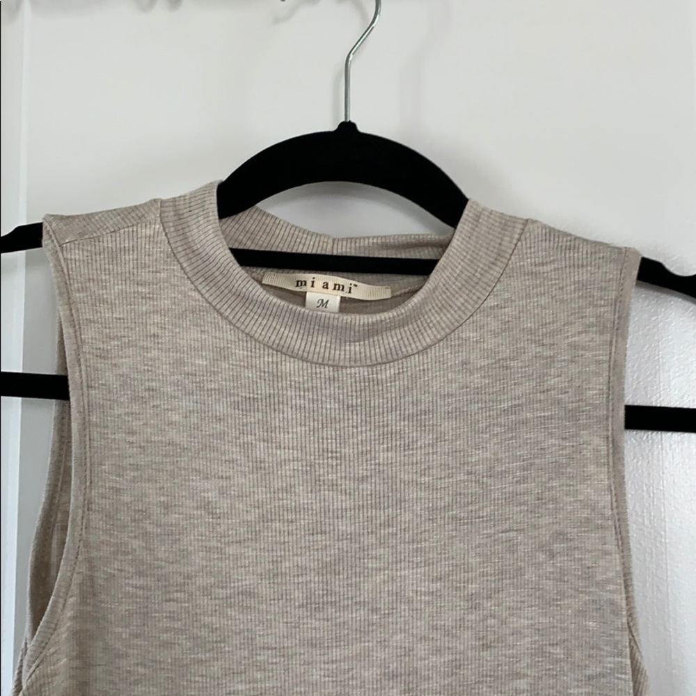 Beige Tank Top - Picture 3 of 6